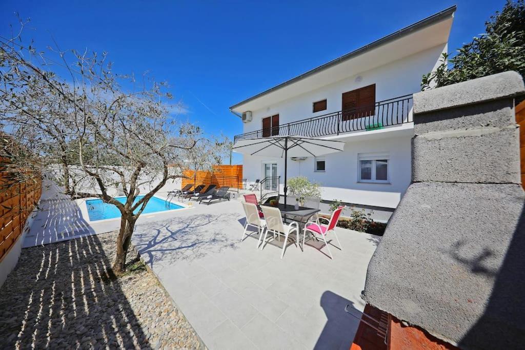Luxury Apartment Petra With Private Pool Zadar Ngoại thất bức ảnh