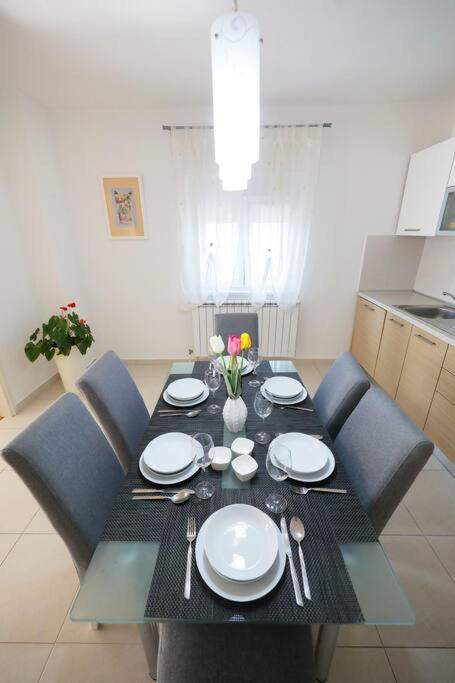 Luxury Apartment Petra With Private Pool Zadar Ngoại thất bức ảnh