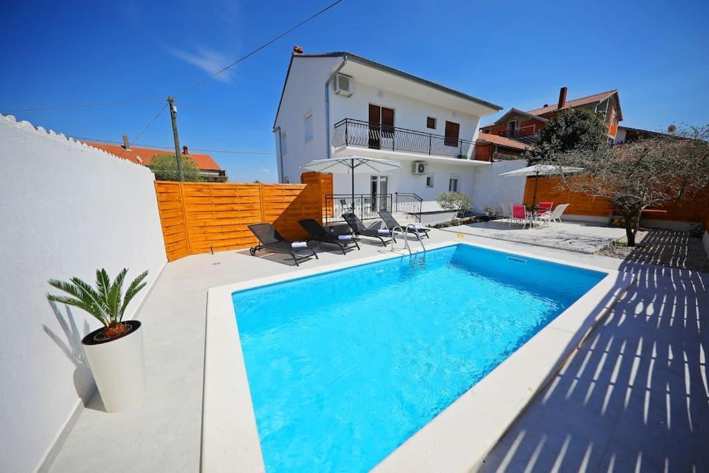 Luxury Apartment Petra With Private Pool Zadar Ngoại thất bức ảnh