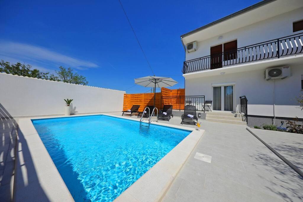 Luxury Apartment Petra With Private Pool Zadar Ngoại thất bức ảnh