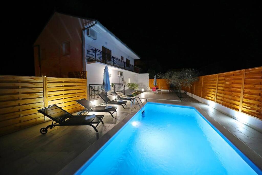Luxury Apartment Petra With Private Pool Zadar Ngoại thất bức ảnh