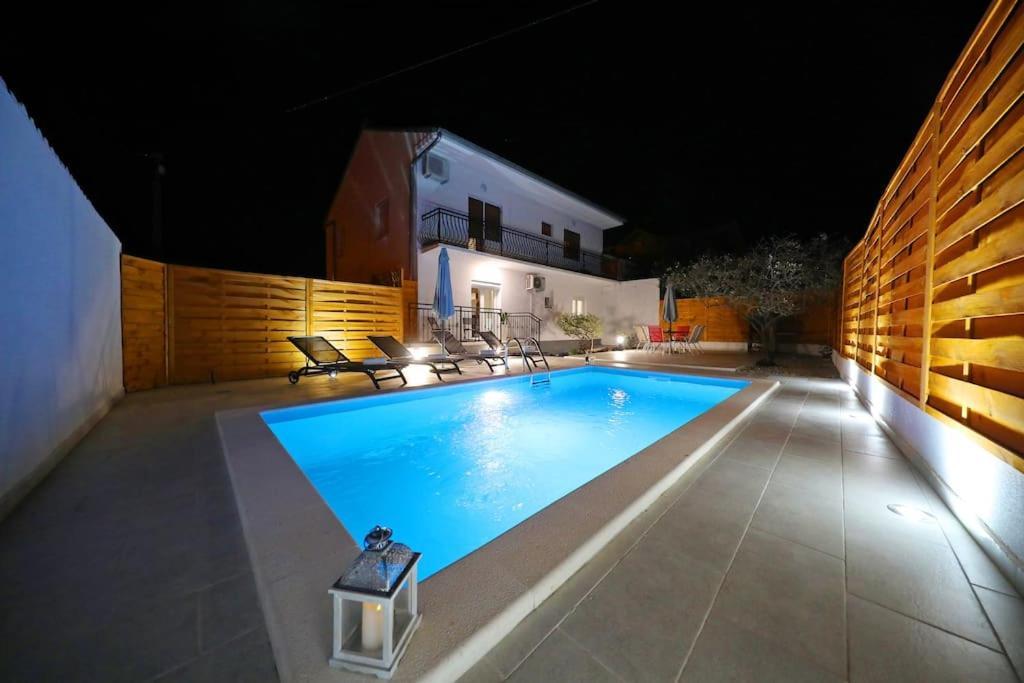 Luxury Apartment Petra With Private Pool Zadar Ngoại thất bức ảnh